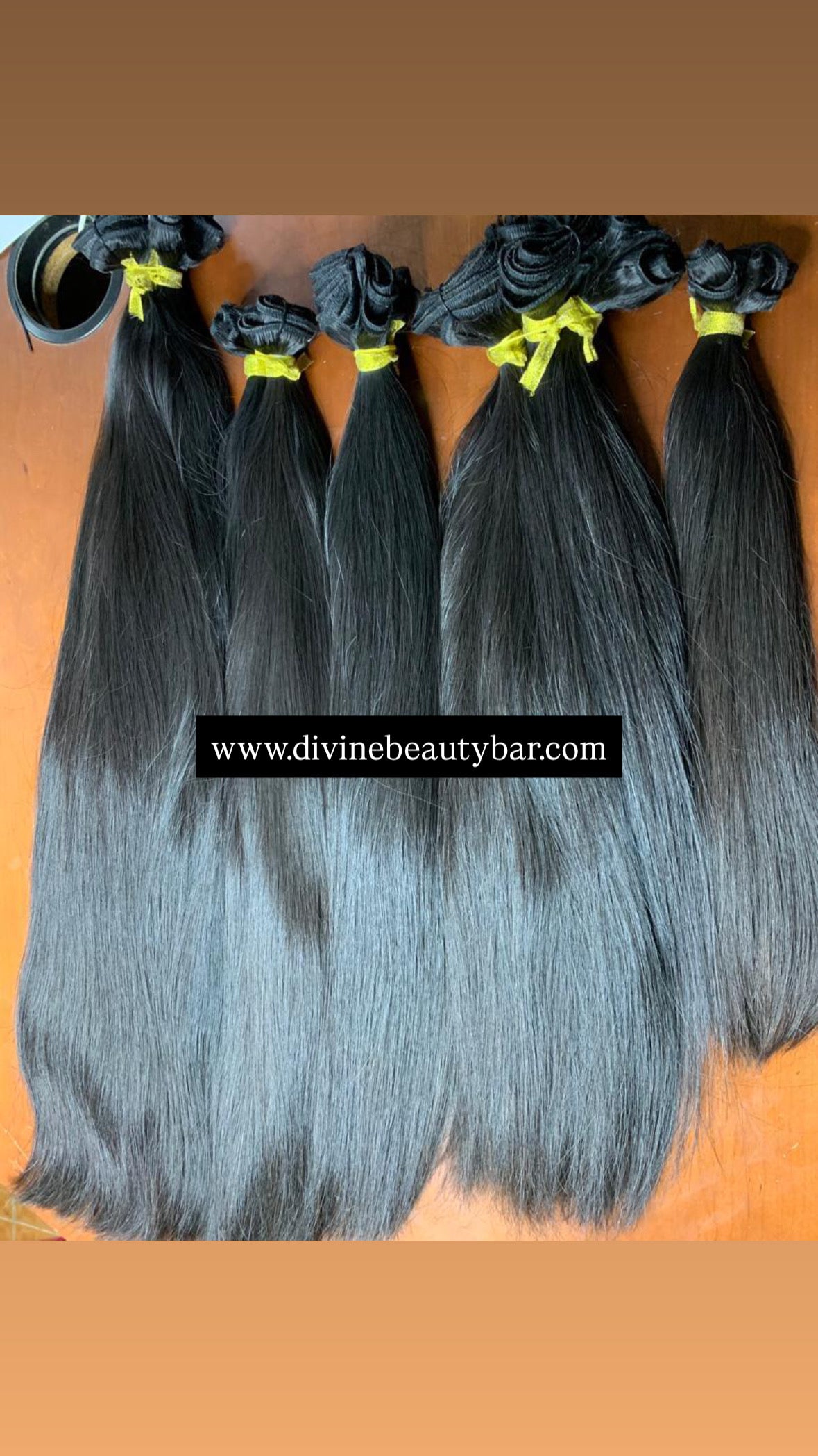 Raw Cambodian Straight (26inches)