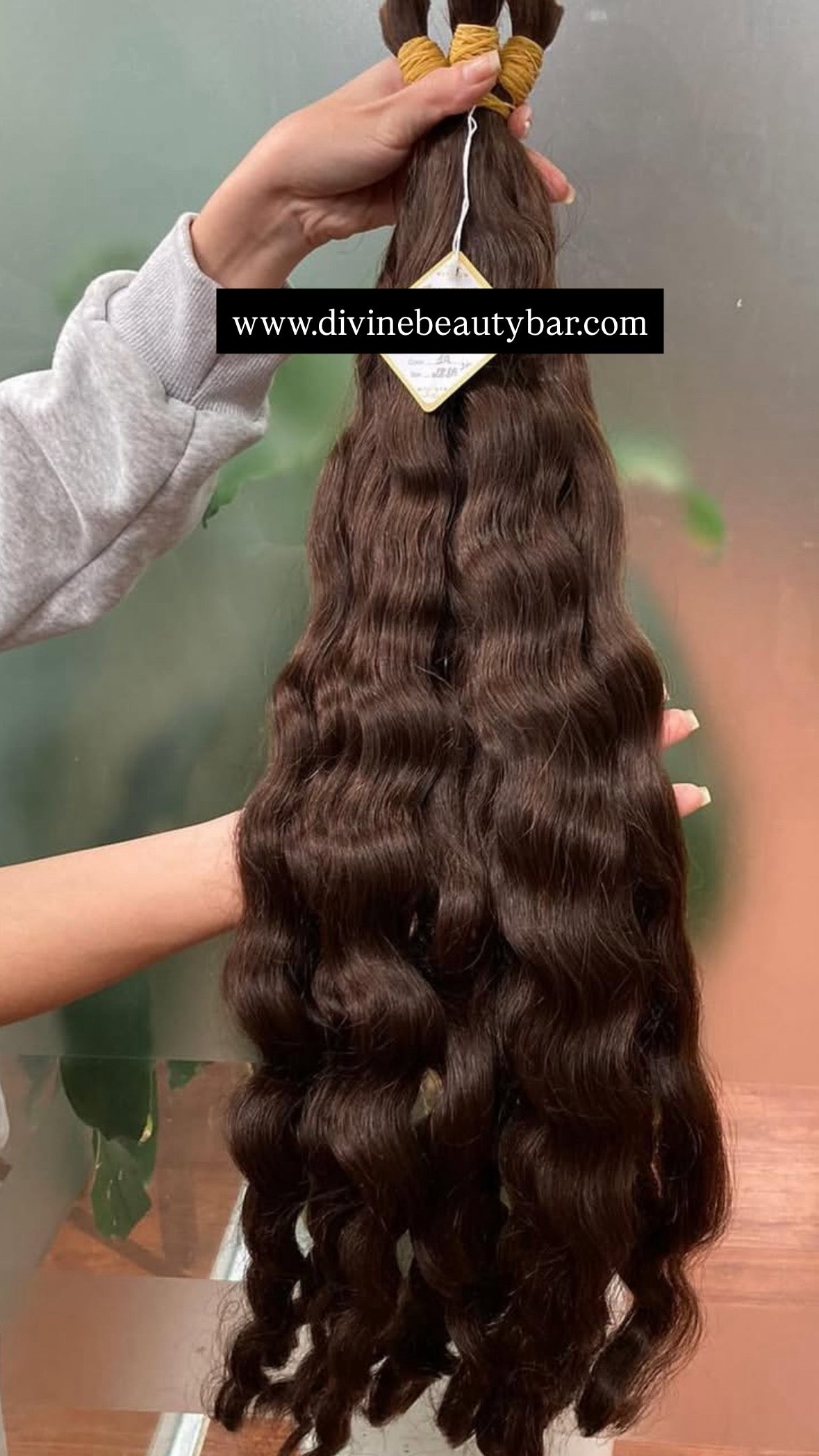 Raw Vietnamese Brown & Wavy (12-16in)