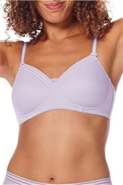 Lilac Padded Wire-Free Bra