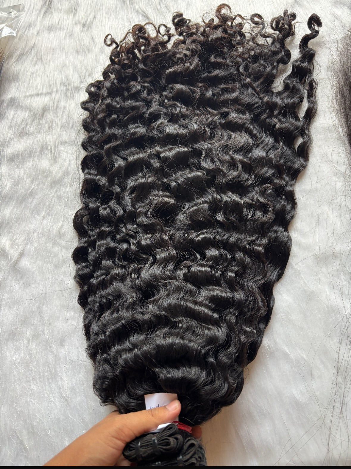 Raw Burmese Deep Curly (12-16in)