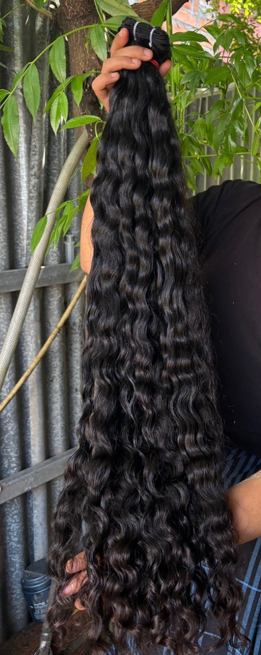 Raw Burmese Wavy (26-30in)