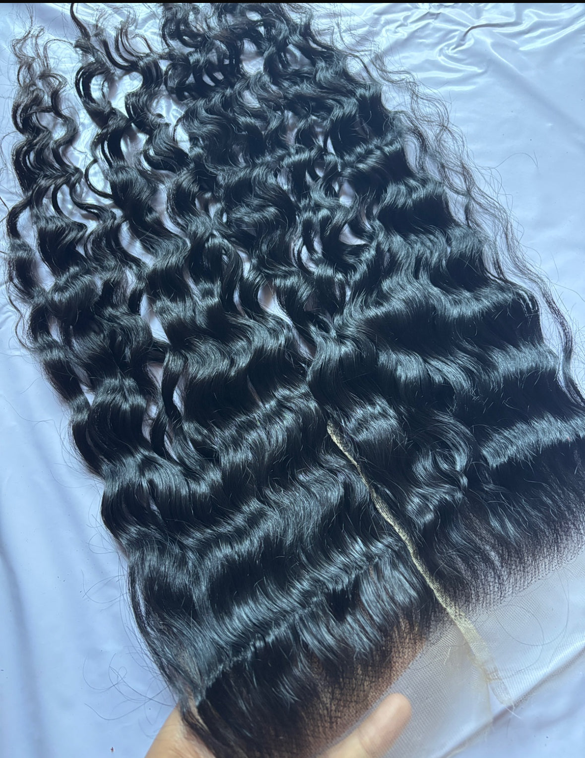 Raw Burmese Wavy 13x4 Frontal (26-28in)