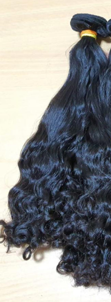 Raw Filipino Rosas Wave Double Drawn (16-18in)