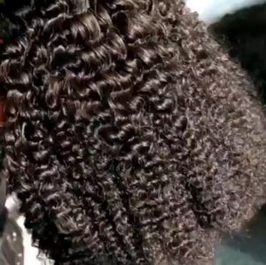 Raw Filipino Deep Curly Frontal (26-28 inch)