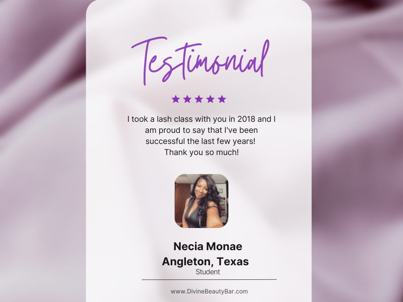 Houston Classic Eyelash Extension, Lash Lift/Tint and Brow Tint Training (7/13/24)