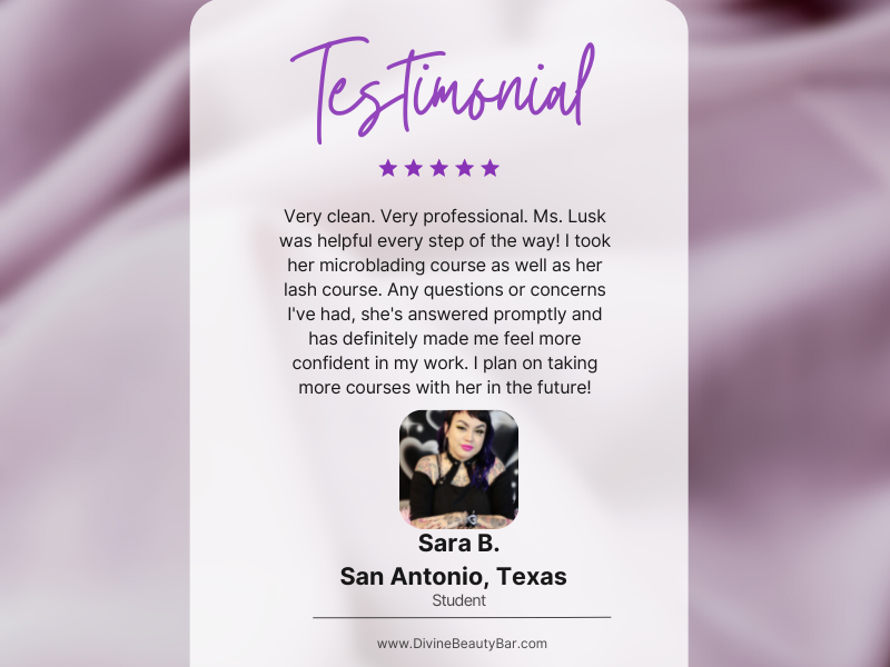 Houston Classic Eyelash Extension, Lash Lift/Tint and Brow Tint Training (7/13/24)