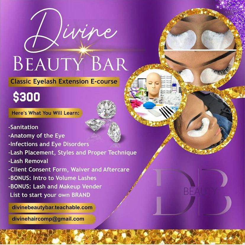 Classic Eyelash Extension E-Course