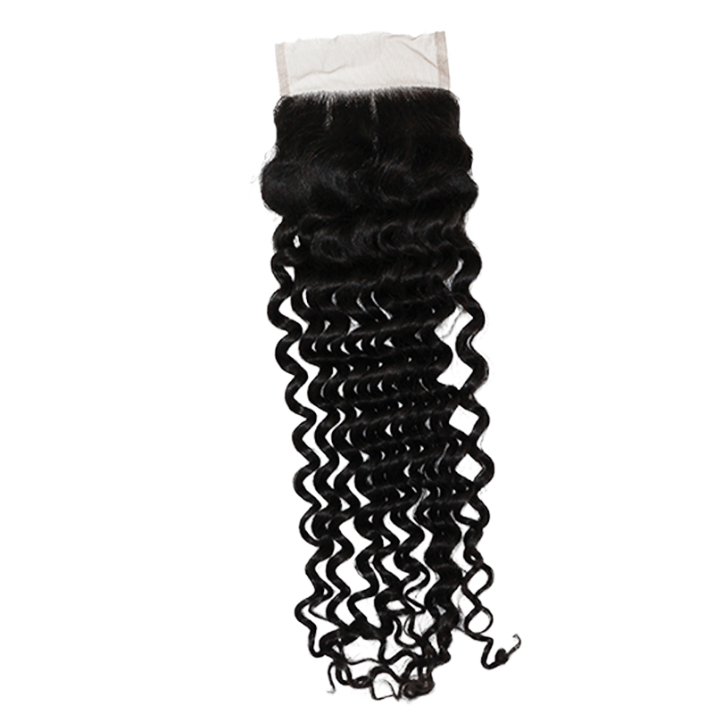 Raw Burmese Indian Curly Swiss HD Closure (20inch)